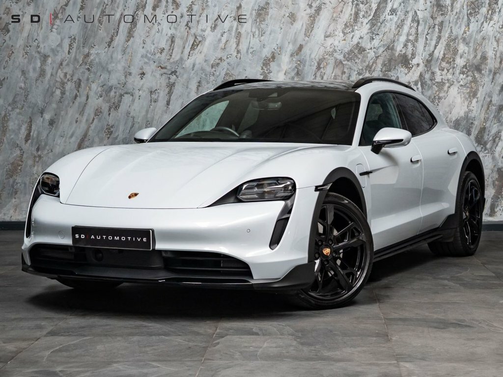 Porsche Taycan Estate LY73UBU Grey #3