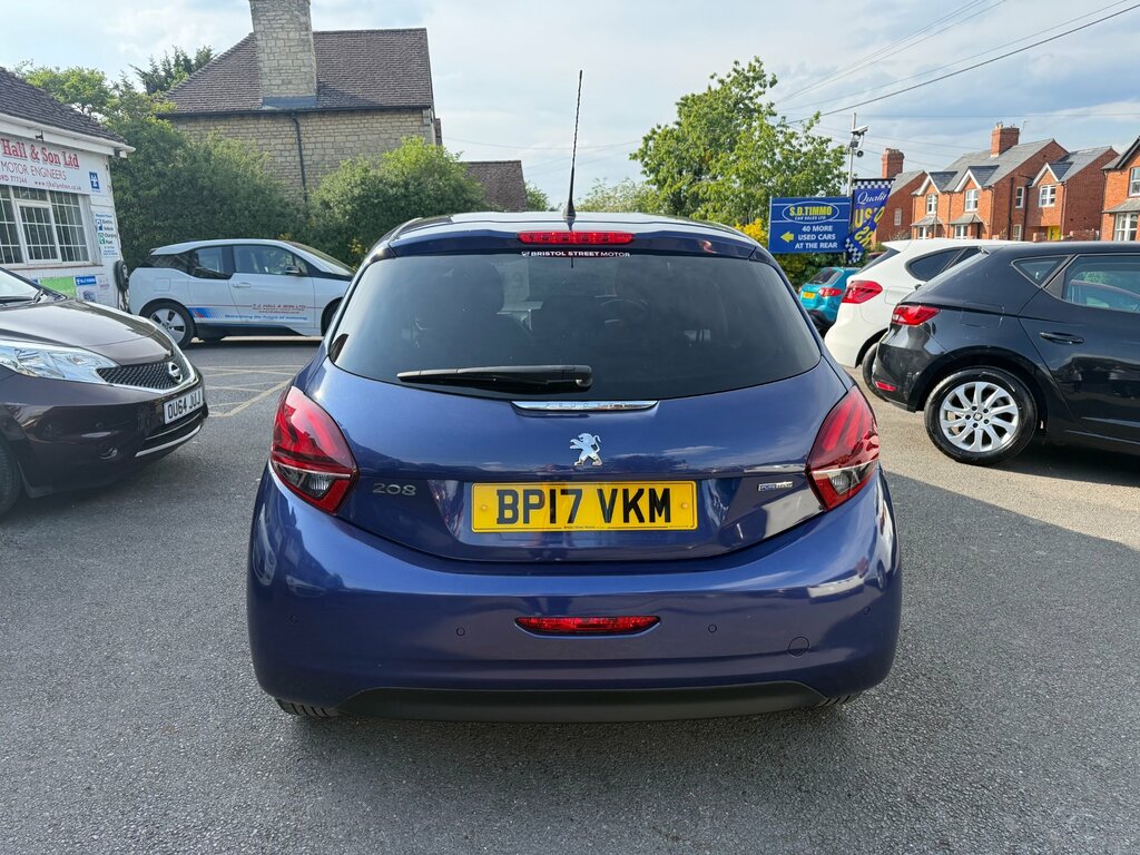 Peugeot 208 1.2 Puretech Allure Hatchback Eu BP17VKM Blue #6