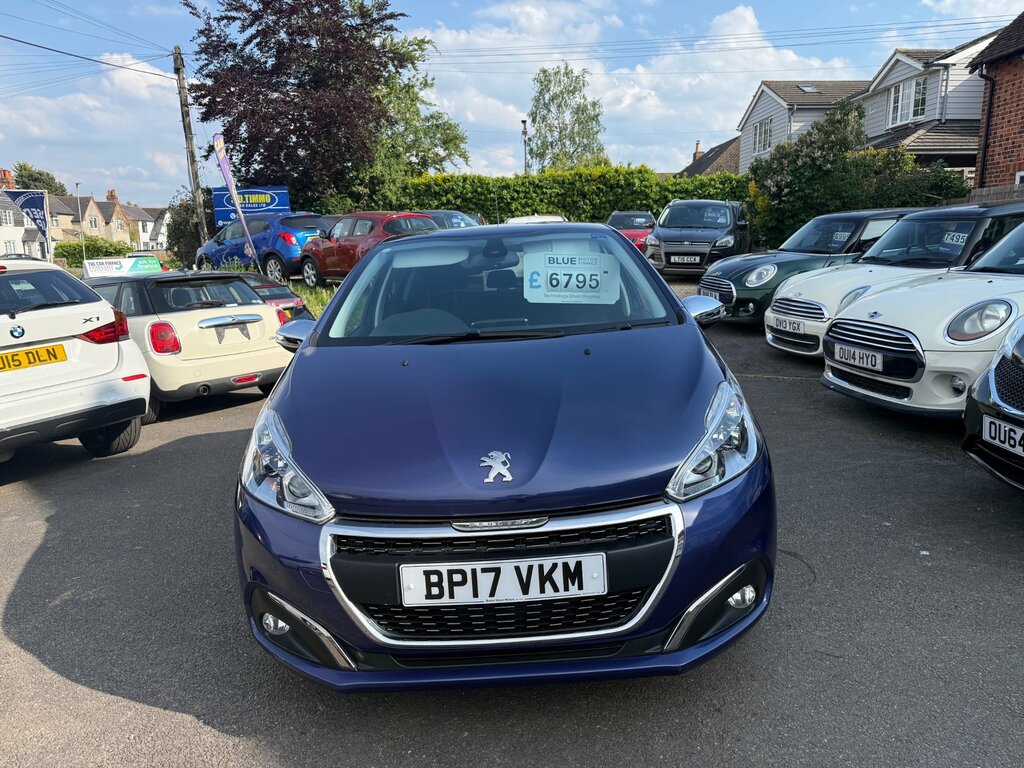 Peugeot 208 1.2 Puretech Allure Hatchback Eu BP17VKM Blue #3