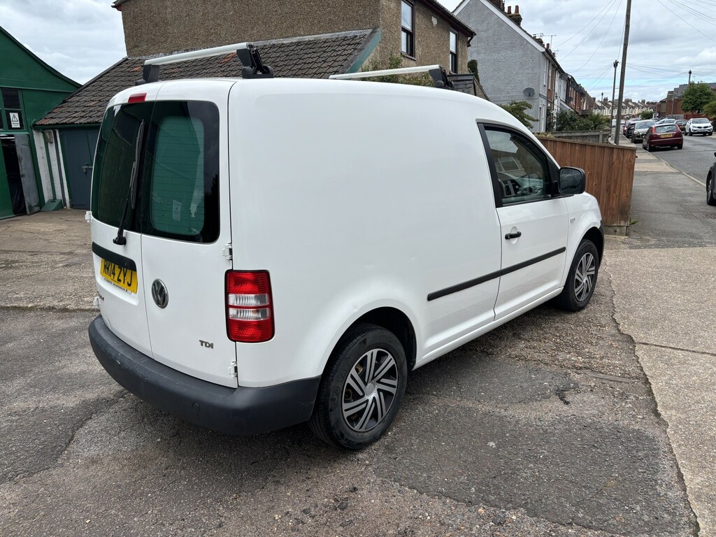 Volkswagen Caddy 1.6 Tdi C20 Startline 2014 RK14ZYJ White #6