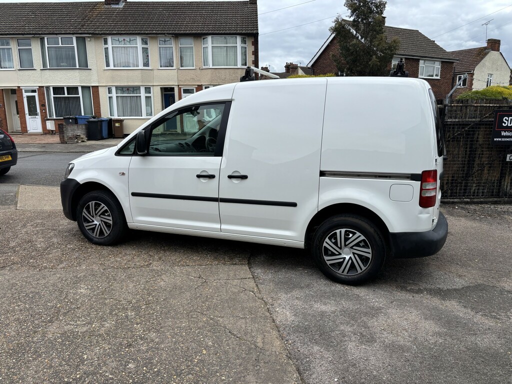Volkswagen Caddy 1.6 Tdi C20 Startline 2014 RK14ZYJ White #4