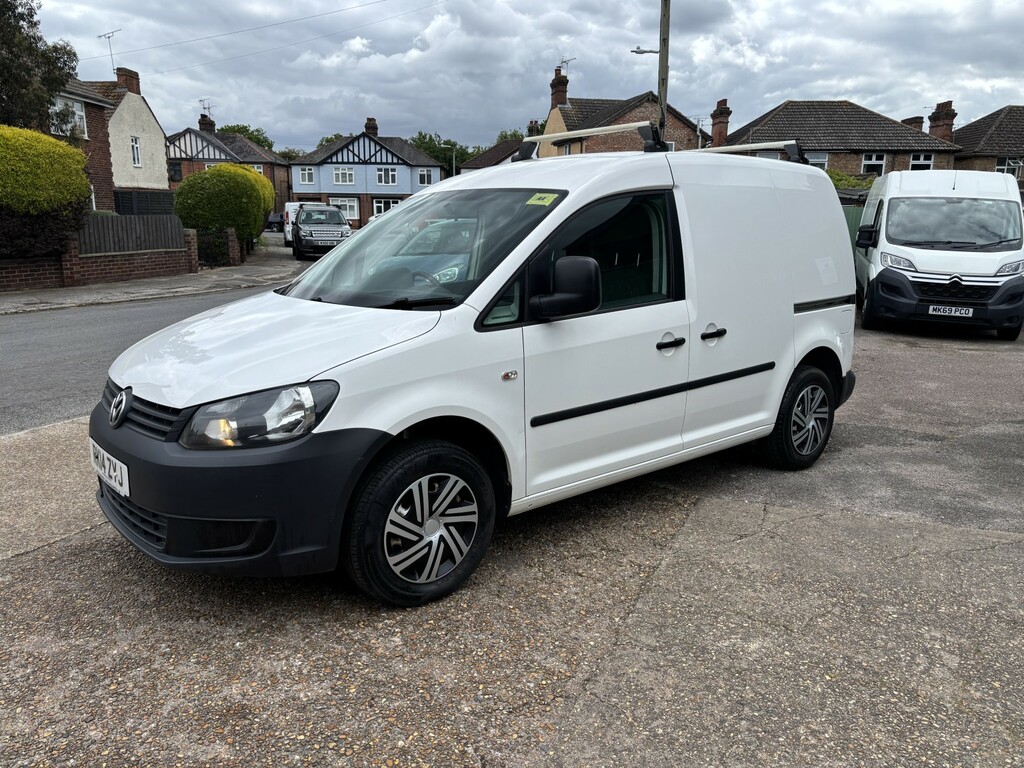 Volkswagen Caddy 1.6 Tdi C20 Startline 2014 RK14ZYJ White #3