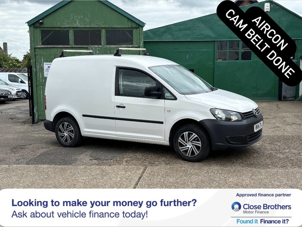 Volkswagen Caddy 1.6 Tdi C20 Startline 2014 White