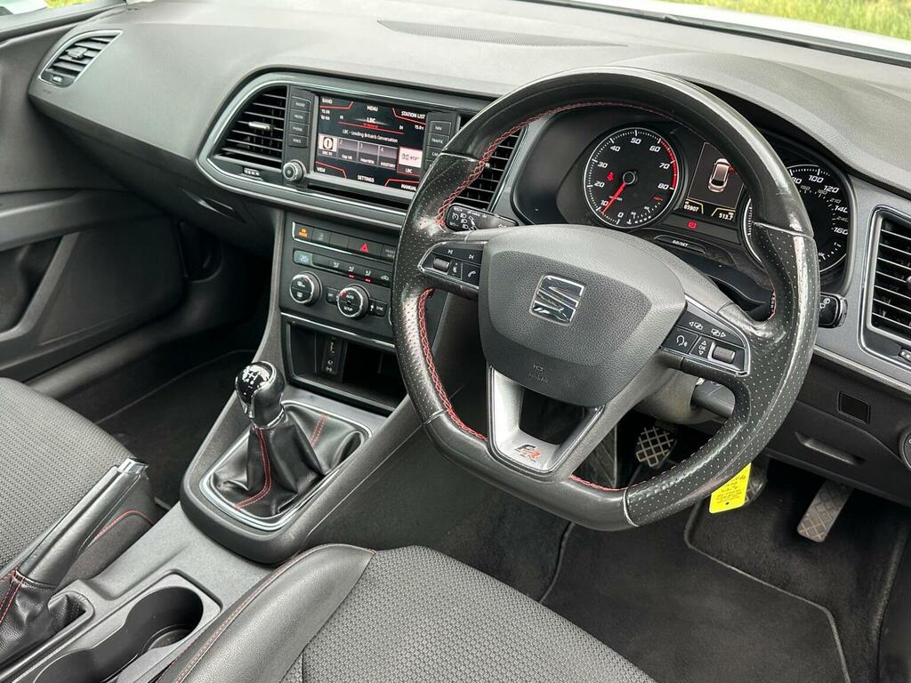 Seat Leon 1.4 Ecotsi Fr Sport Tourer Euro 6 Ss 2016 DG66OVR White #6