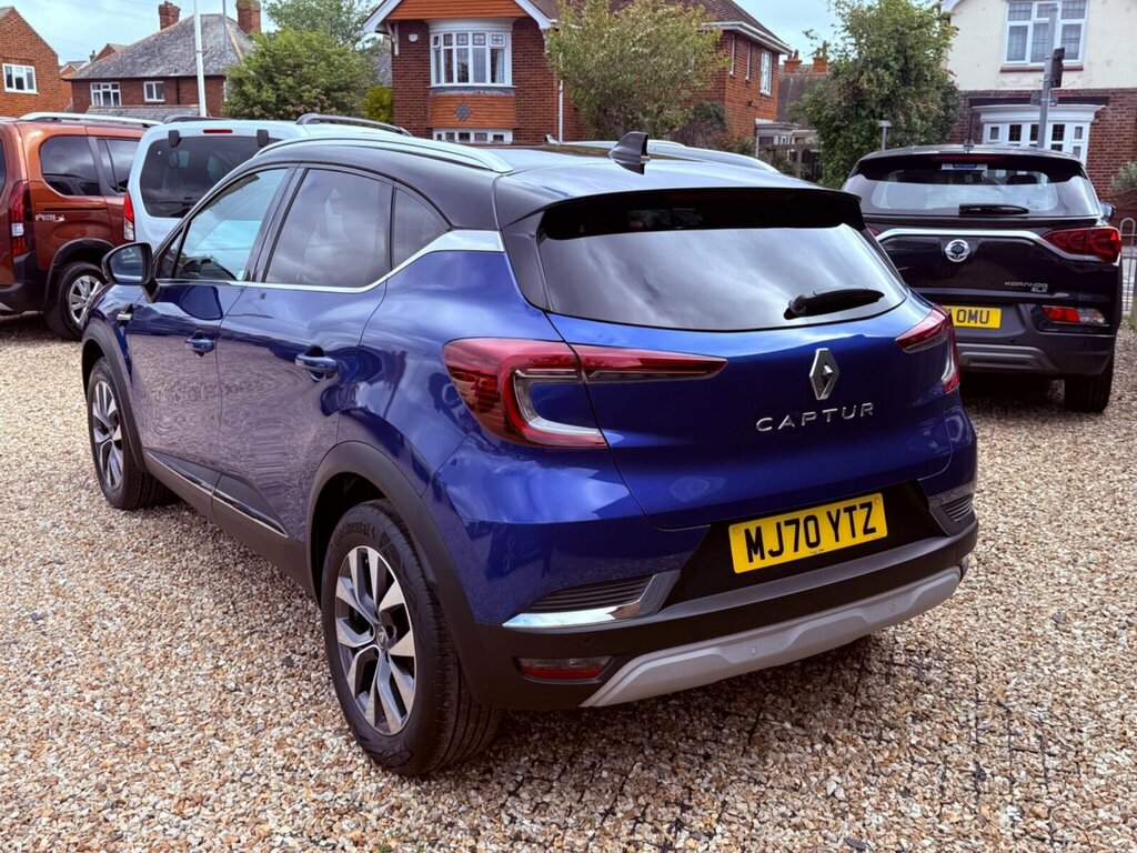 Renault Captur 1.0 Tce S Edition Euro 6 Ss MJ70YTZ Black #4
