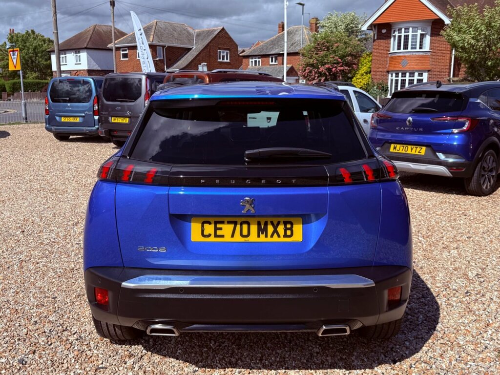 Peugeot 2008 1.2 Puretech Allure Premium Eat Euro 6 Ss CE70MXB Blue #3