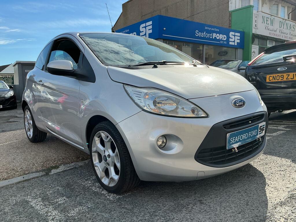 Ford KA 1.2 Zetec Hatchback Euro 5 Ss Silver