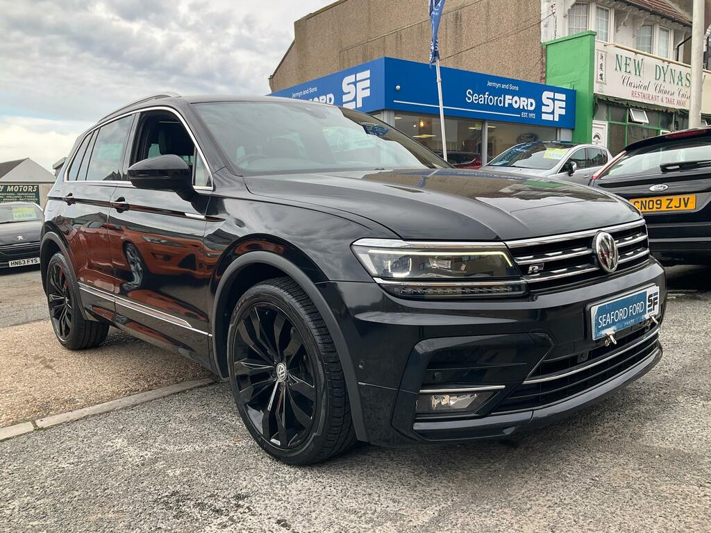 Volkswagen Tiguan 2.0 Tdi R-line Suv 4Motion Euro Black