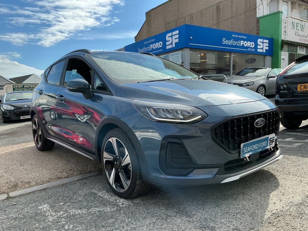 Ford Fiesta 1.0T Ecoboost Mhev Active Hatchback Hyb Blue