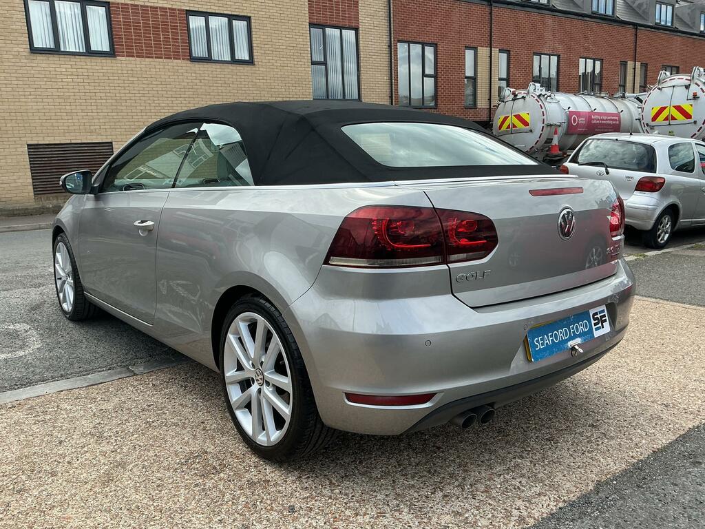 Volkswagen Golf 2.0 Tdi Bluemotion Tech Gt Cabriolet Ds  Silver #4