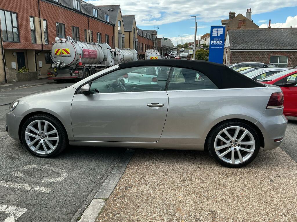 Volkswagen Golf 2.0 Tdi Bluemotion Tech Gt Cabriolet Ds  Silver #5