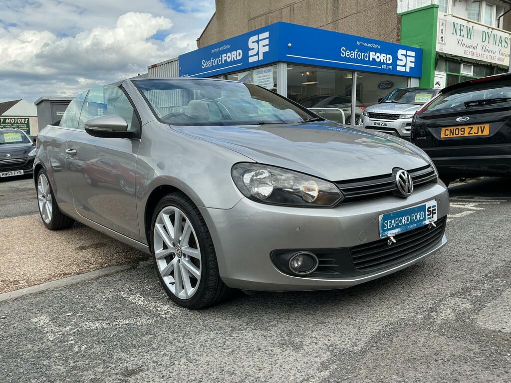 Volkswagen Golf 2.0 Tdi Bluemotion Tech Gt Cabriolet Ds Silver