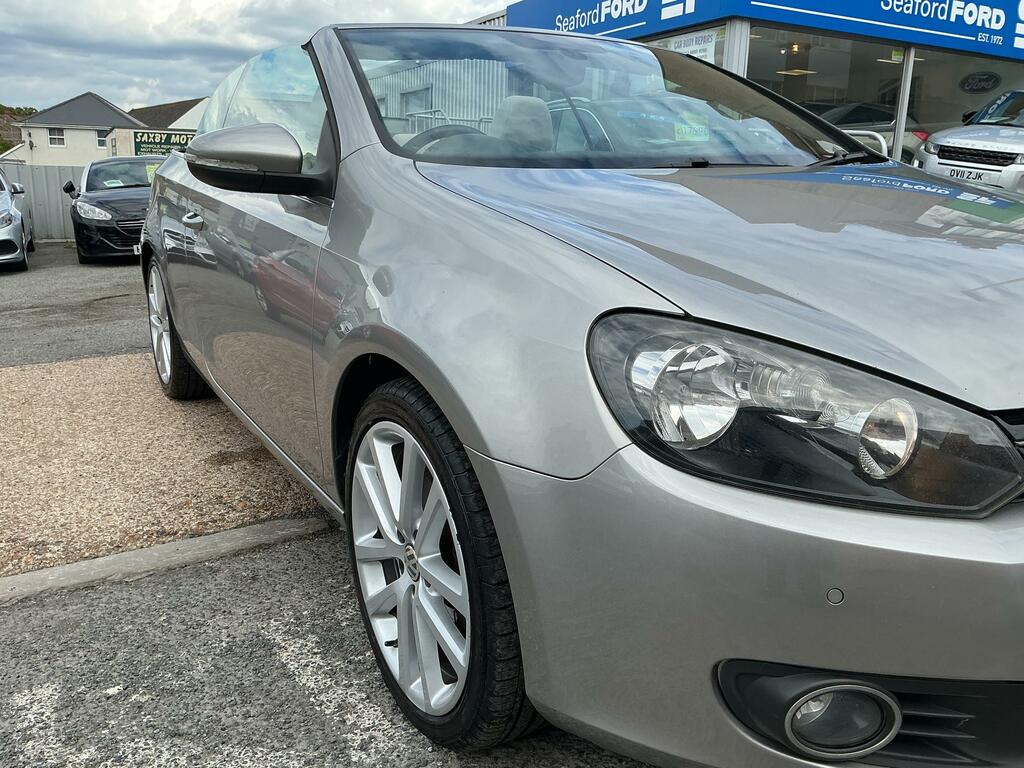 Volkswagen Golf 2.0 Tdi Bluemotion Tech Gt Cabriolet Ds Silver #3