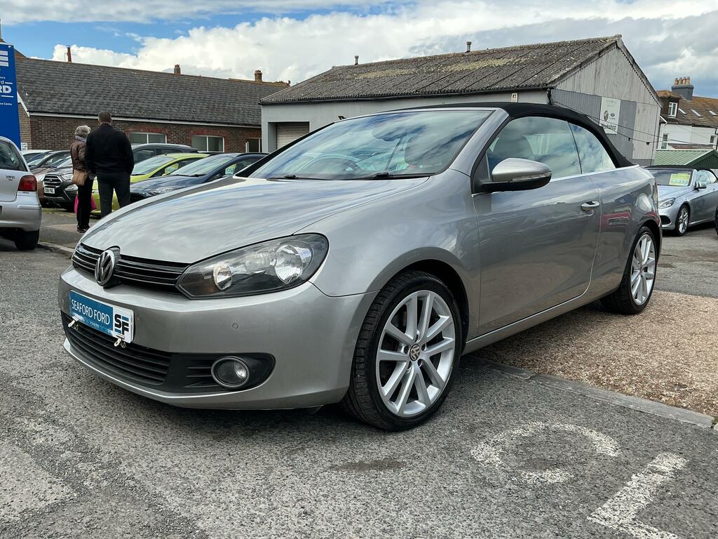 Volkswagen Golf 2.0 Tdi Bluemotion Tech Gt Cabriolet Ds  Silver #6