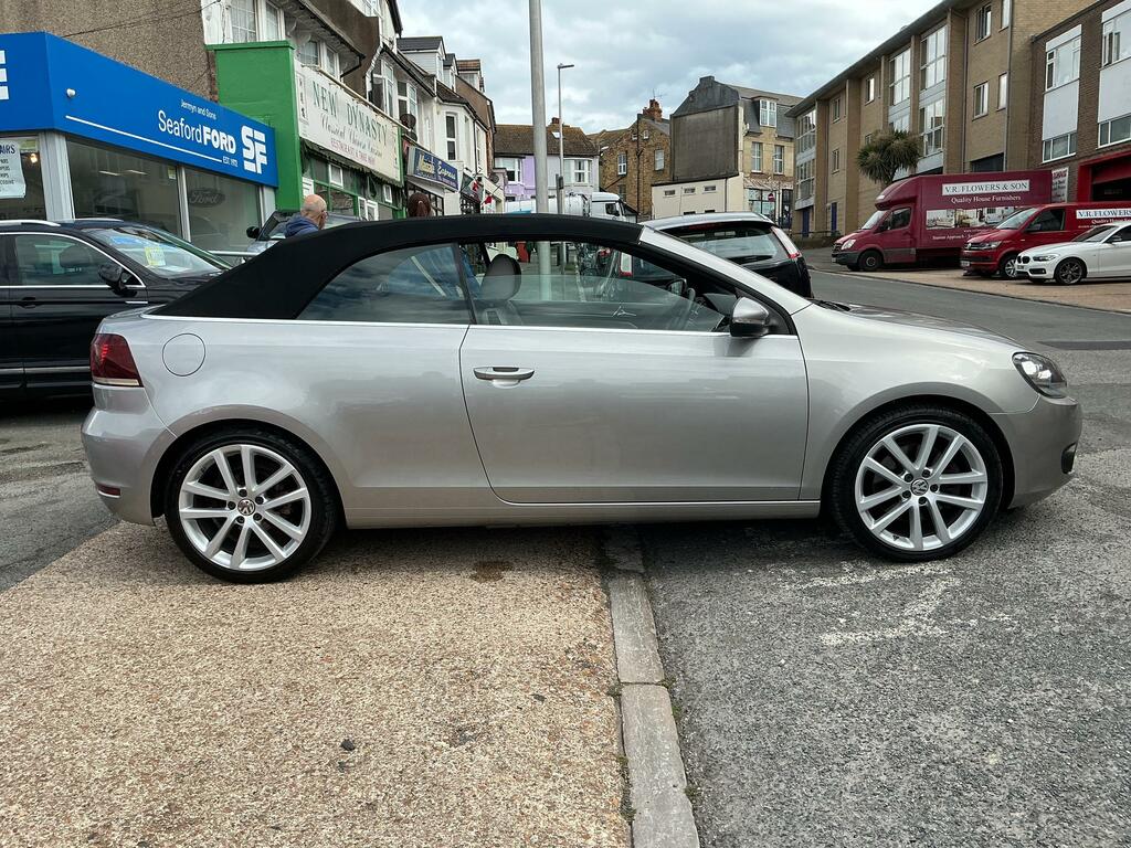 Volkswagen Golf 2.0 Tdi Bluemotion Tech Gt Cabriolet Ds  Silver #2
