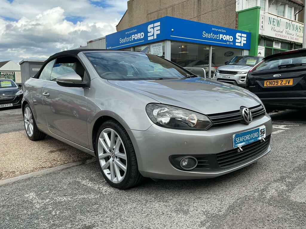 Volkswagen Golf 2.0 Tdi Bluemotion Tech Gt Cabriolet Ds Silver