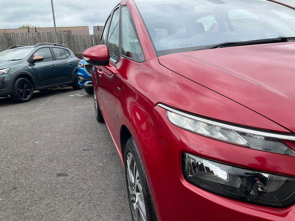 Citroen C4 Picasso 1.6 Bluehdi Exclusive Mpv Eat6 Euro 6 Red #3