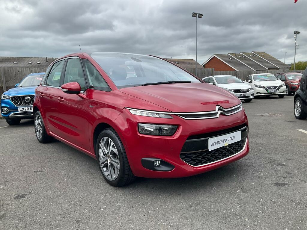 Citroen C4 Picasso 1.6 Bluehdi Exclusive Mpv Eat6 Euro 6 Red