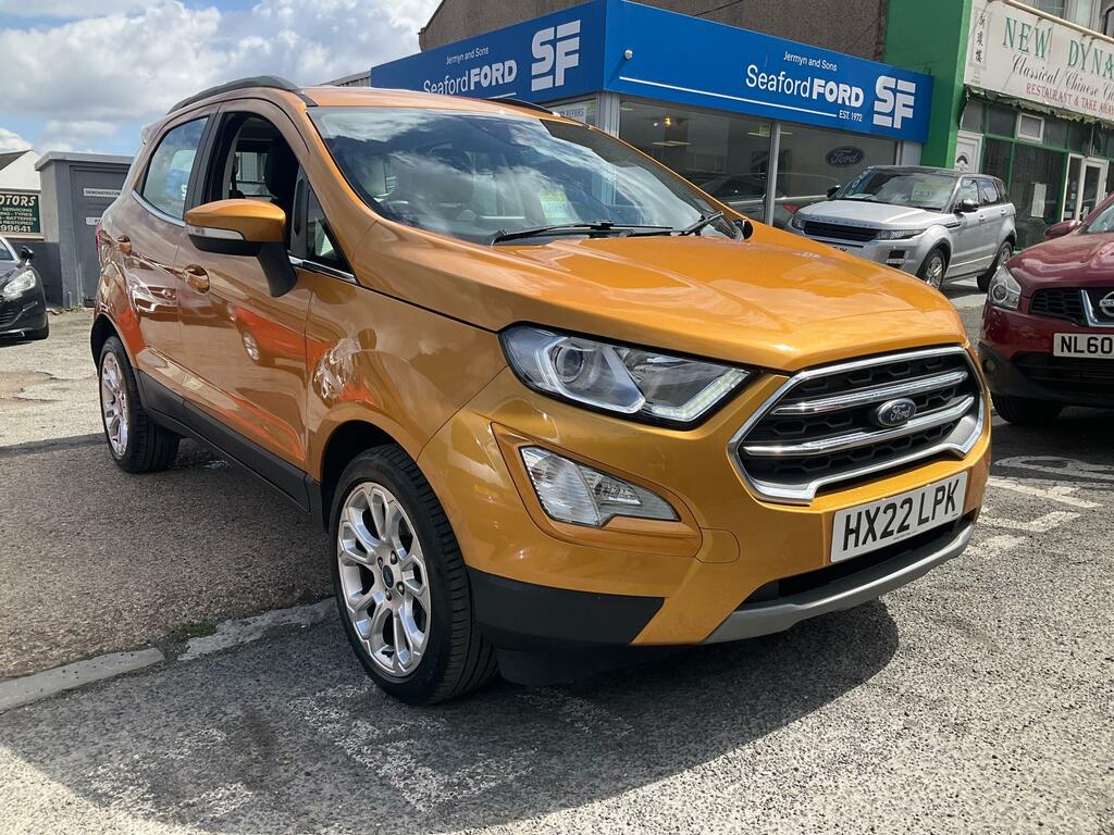 Ford Ecosport 1.0T Ecoboost Gpf Titanium Suv E Yellow