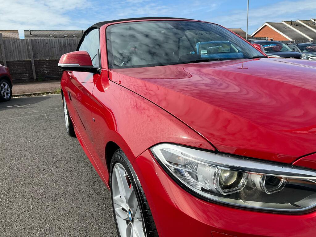 BMW 2 Series 2.0 220I M Sport Convertible Euro Red #3