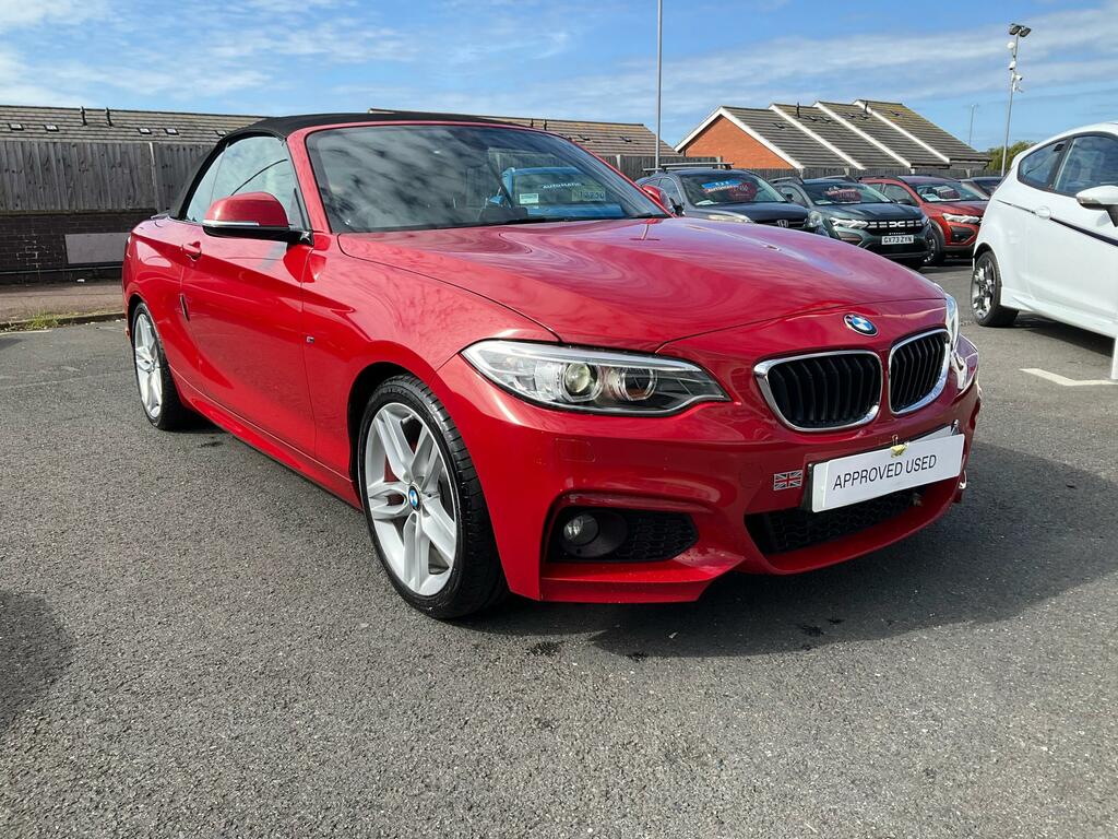 BMW 2 Series 2.0 220I M Sport Convertible Euro Red