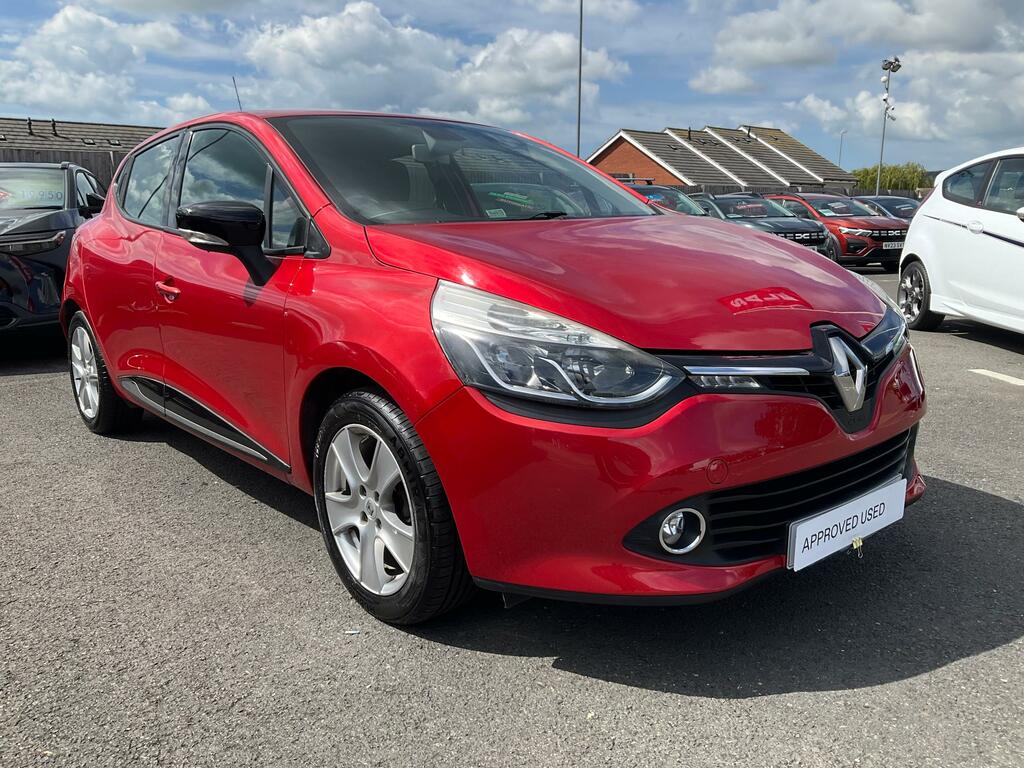 Renault Clio 0.9 Tce Dynamique Nav Hatchback Red