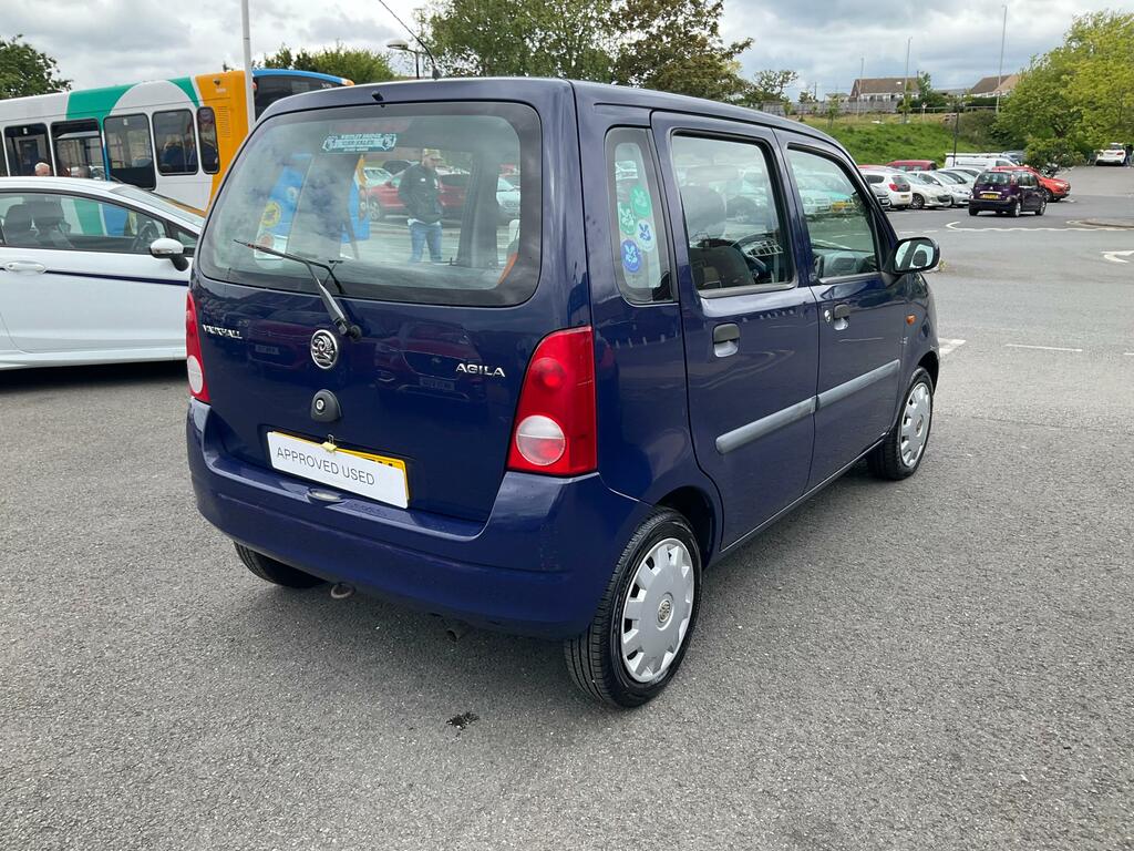 Vauxhall Agila 1.2I 16V Club Se Blue #9