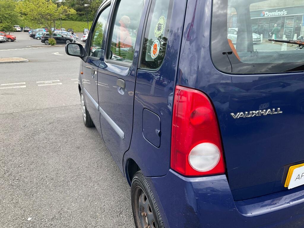 Vauxhall Agila 1.2I 16V Club Se Blue #12