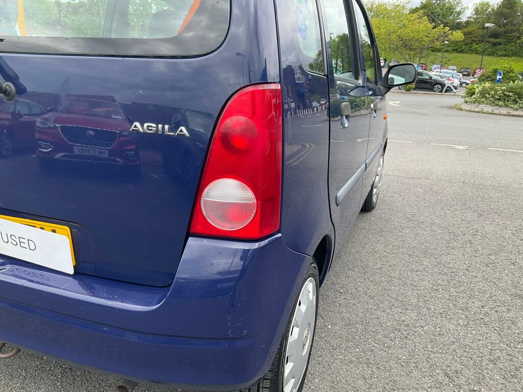Vauxhall Agila 1.2I 16V Club Se Blue #4