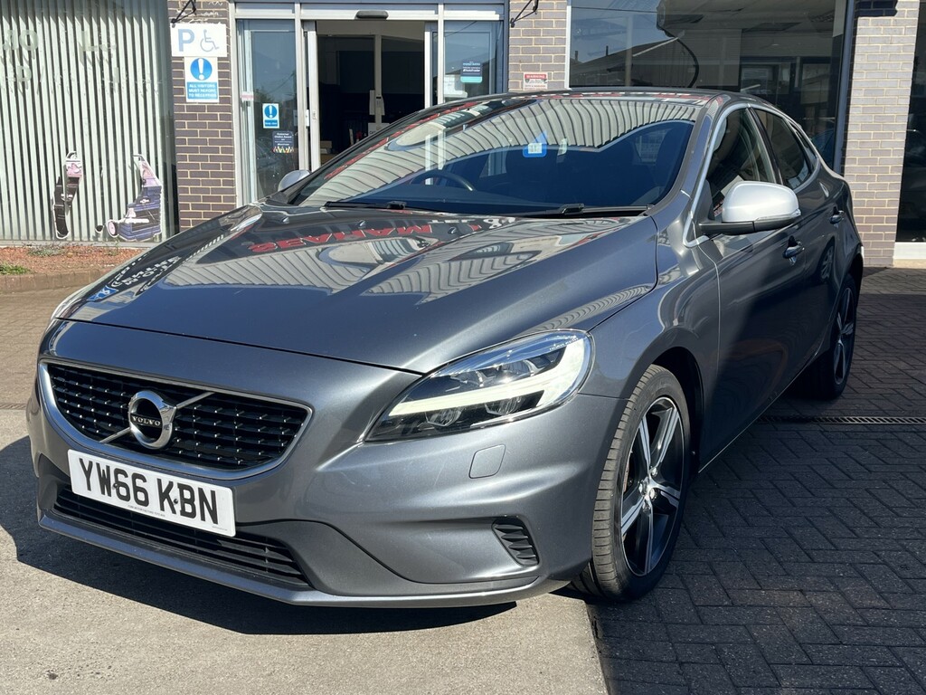 Volvo V40 Hatchback 2.0 R-design D3 201666 YW66KBN Grey #3
