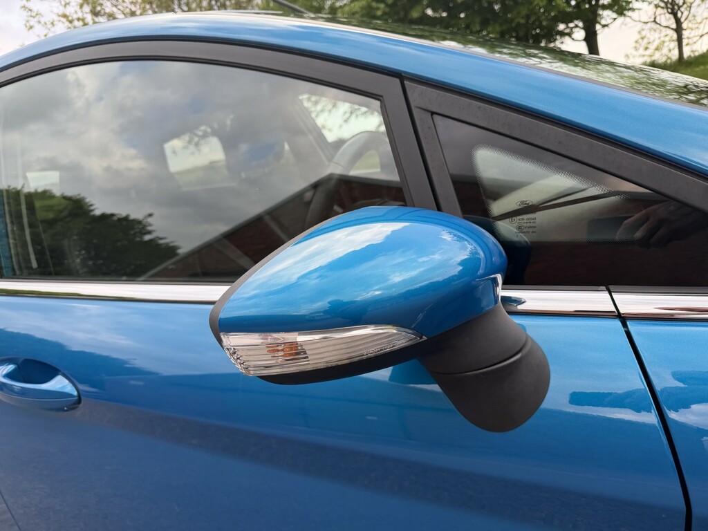 Ford Fiesta Hatchback 1.0 T Ecoboost Titanium X 201463 WM63JJO Blue #4