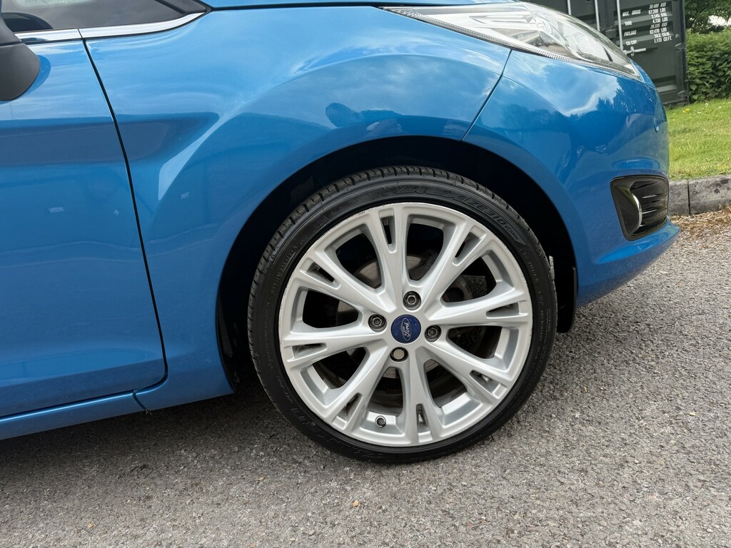 Ford Fiesta Hatchback 1.0 T Ecoboost Titanium X 201463 WM63JJO Blue #3