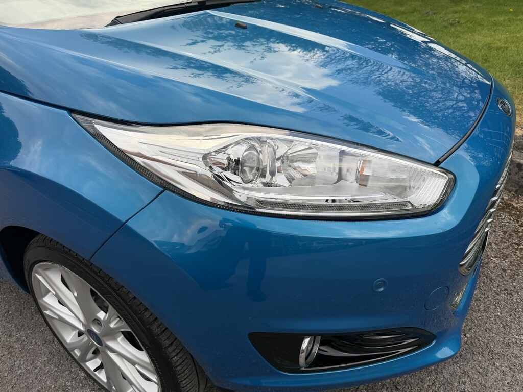 Ford Fiesta Hatchback 1.0 T Ecoboost Titanium X 201463 WM63JJO Blue #2