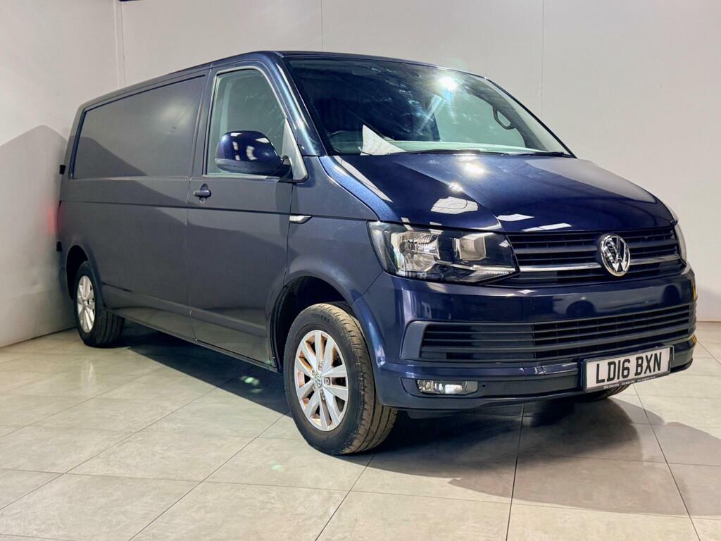 Volkswagen Transporter 2.0 Tdi T28 Bluemotion Tech Highline Fwd Lwb Euro Blue