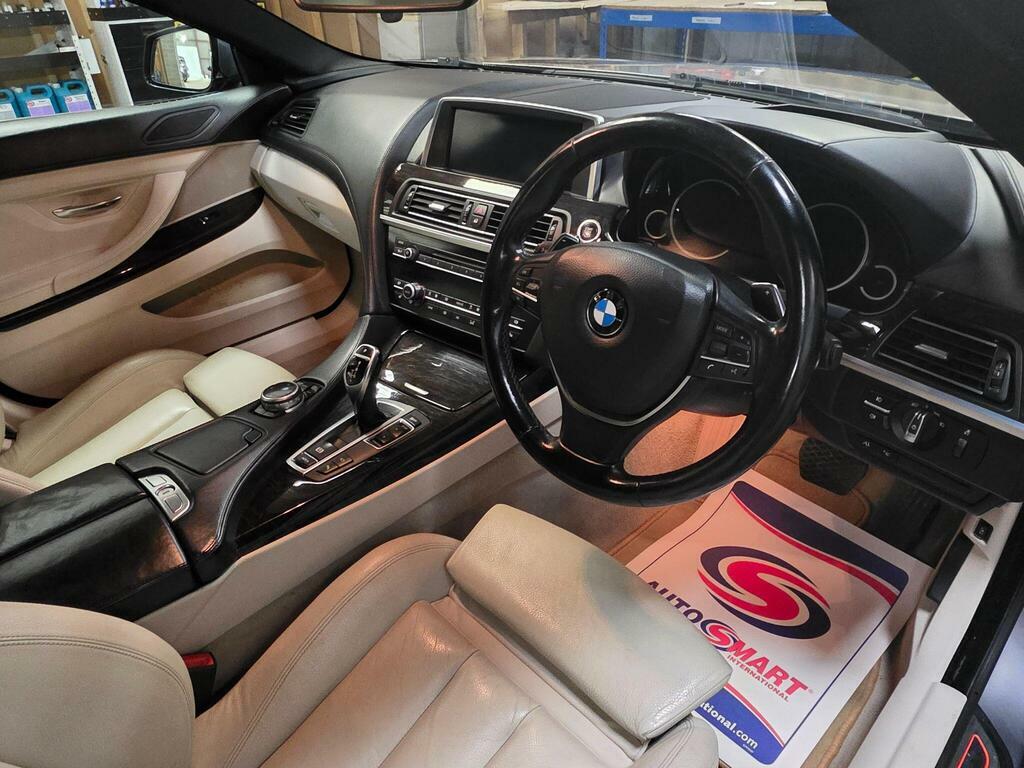 BMW 6 Series Gran Coupe Gran Coupe Black #9