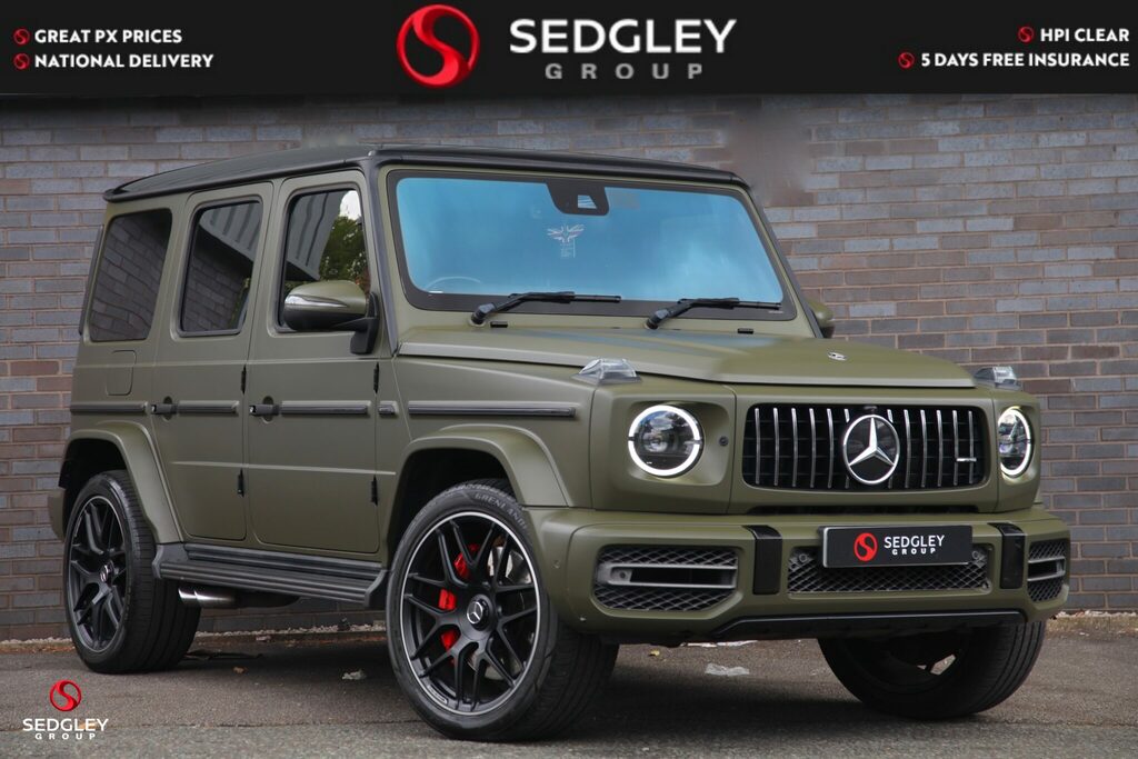 Mercedes-Benz G Class 4.0 G63 V8 Biturbo Amg Spds9gt 4Matic Green