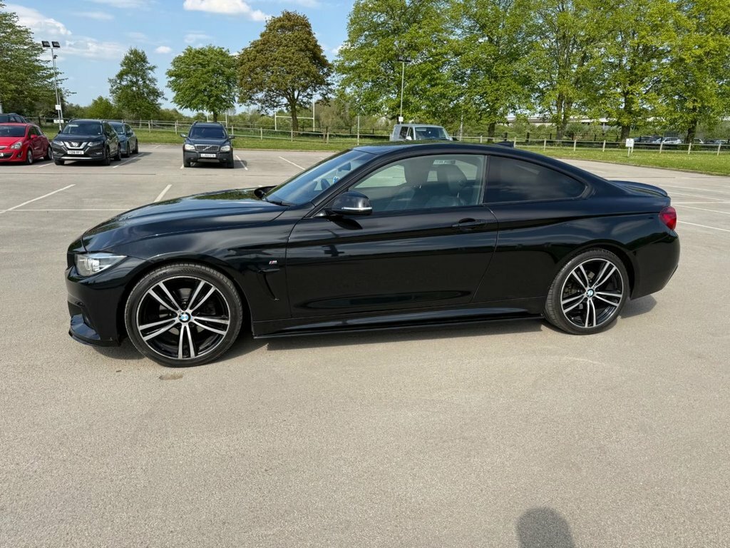 BMW 4 Series Gran Coupe 2L M Sport HT19UHZ Black #2