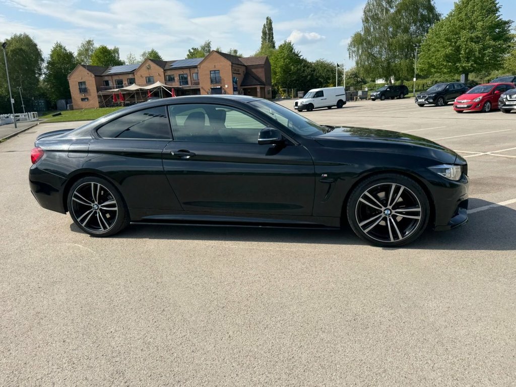 BMW 4 Series Gran Coupe 2L M Sport HT19UHZ Black #4