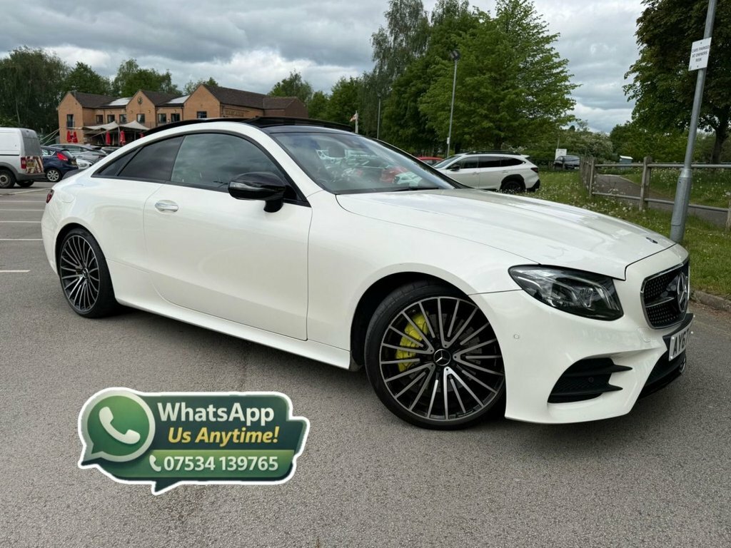 Mercedes-Benz E Class 3L Amg Line White