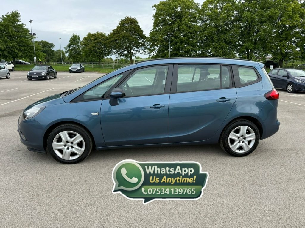 Vauxhall Zafira Tourer 1.8L Exclusiv Blue #2