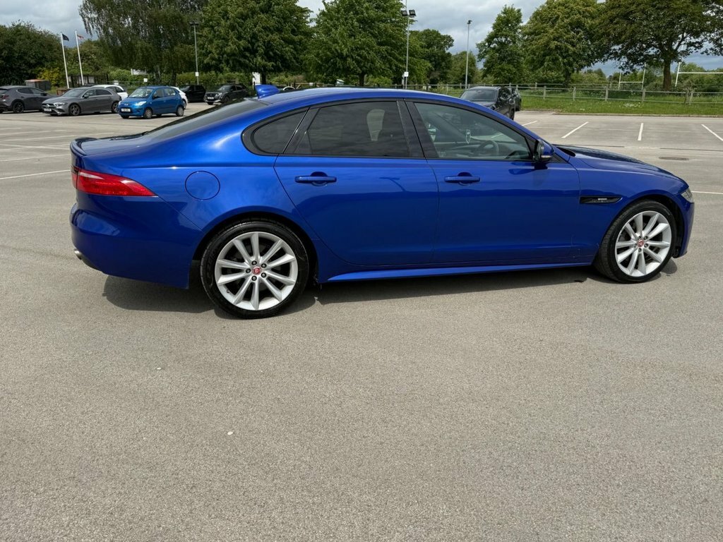 Jaguar XF 2L R-sport BA18TXM Blue #4
