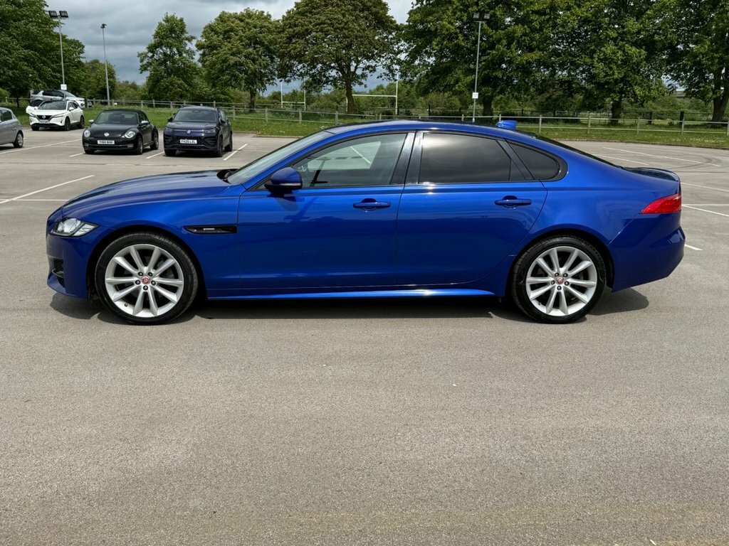 Jaguar XF 2L R-sport BA18TXM Blue #2