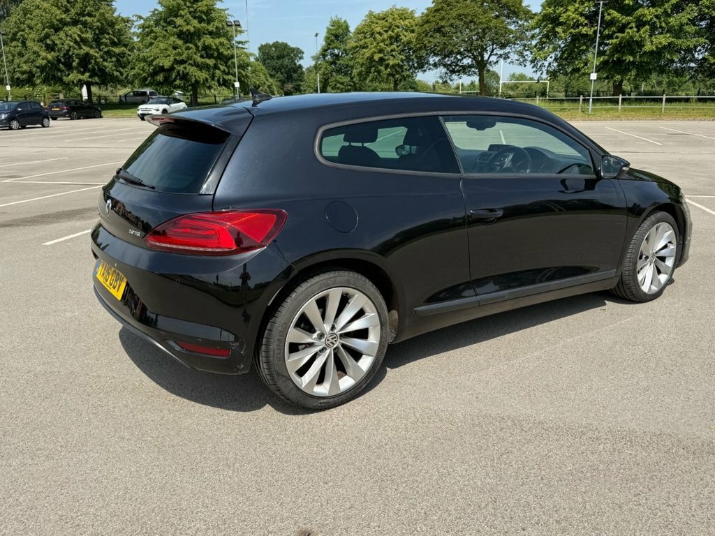 Volkswagen Scirocco 2L Gt YA16GBV Black #6