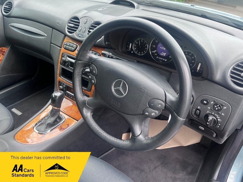 Mercedes-Benz CLK Automatic Silver #11