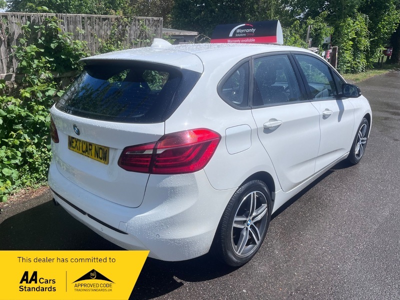 BMW 2 Series Active Tourer 216D Sport Active Tourer ND17APZ White #4