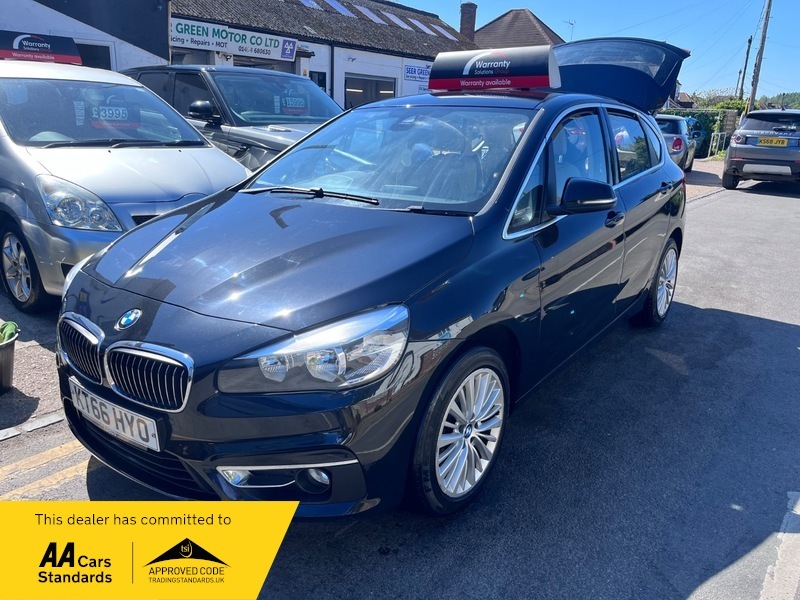 BMW 2 Series Active Tourer 218D Luxury Active Tourer Black