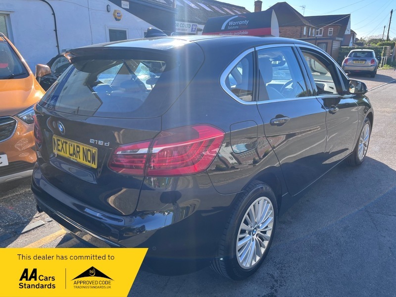 BMW 2 Series Active Tourer 218D Luxury Active Tourer KT66HYO Black #4