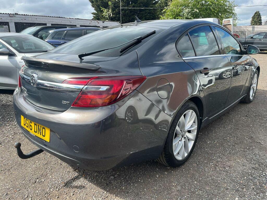 Vauxhall Insignia Hatchback 2.0 Cdti Sri Nav Euro 6 Ss 2016 DS16DNO Grey #6