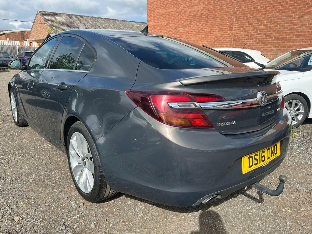 Vauxhall Insignia Hatchback 2.0 Cdti Sri Nav Euro 6 Ss 2016 DS16DNO Grey #4