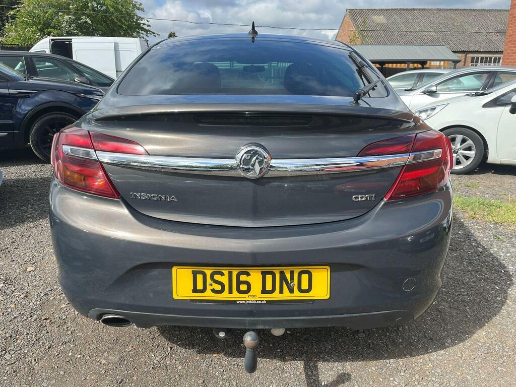 Vauxhall Insignia Hatchback 2.0 Cdti Sri Nav Euro 6 Ss 2016 DS16DNO Grey #5